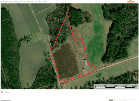SOLD! 14.76 +/- Acres of Farm Land With Two Metal Shop Buildings in Columbus County NC