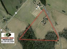 SOLD!!  23 Ac of Farm and Timber Land with Home and Outbuildings in Robeson Co NC!