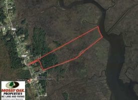 SOLD!!  41 Acres of River Front Hunting Land For Sale in Carteret County NC!