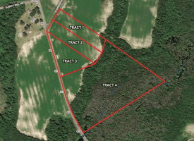 4.48+/- Acre Residential Lot For Sale in Robeson County NC!
