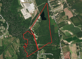 203 Acres of Industrial, Recreational or Timber Management Land in Maxton, NC