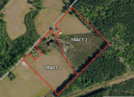 14+/- Acre Farm For Sale in Robeson County NC!