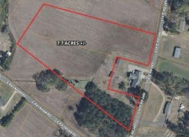 7.7+/- Acres of Residential and Recreational Land for Sale in Robeson County, NC!
