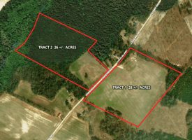 26+/- Acres of Farm and Timber Land For Sale in Robeson County NC!