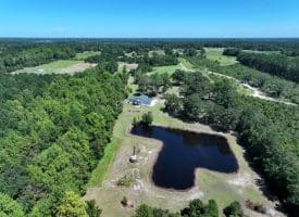 53+/- Acres of Recreational and Residential Land For Sale in Robeson County, NC!